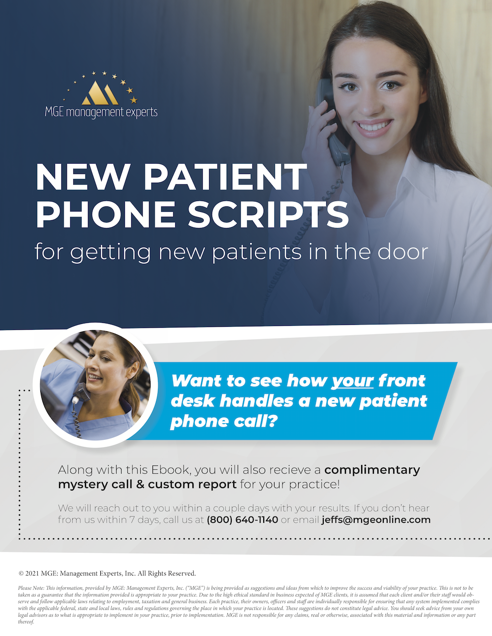 New Patient Phone Scripts: How to Get New Patients in the Door | E-Book